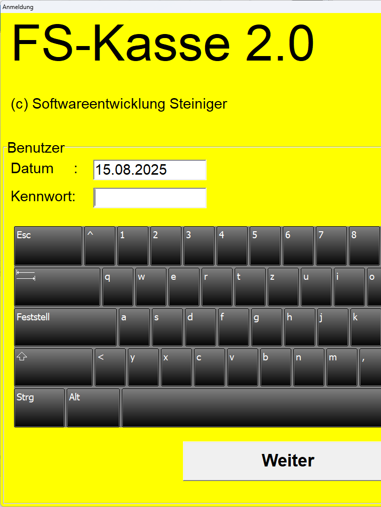 Anmeldung